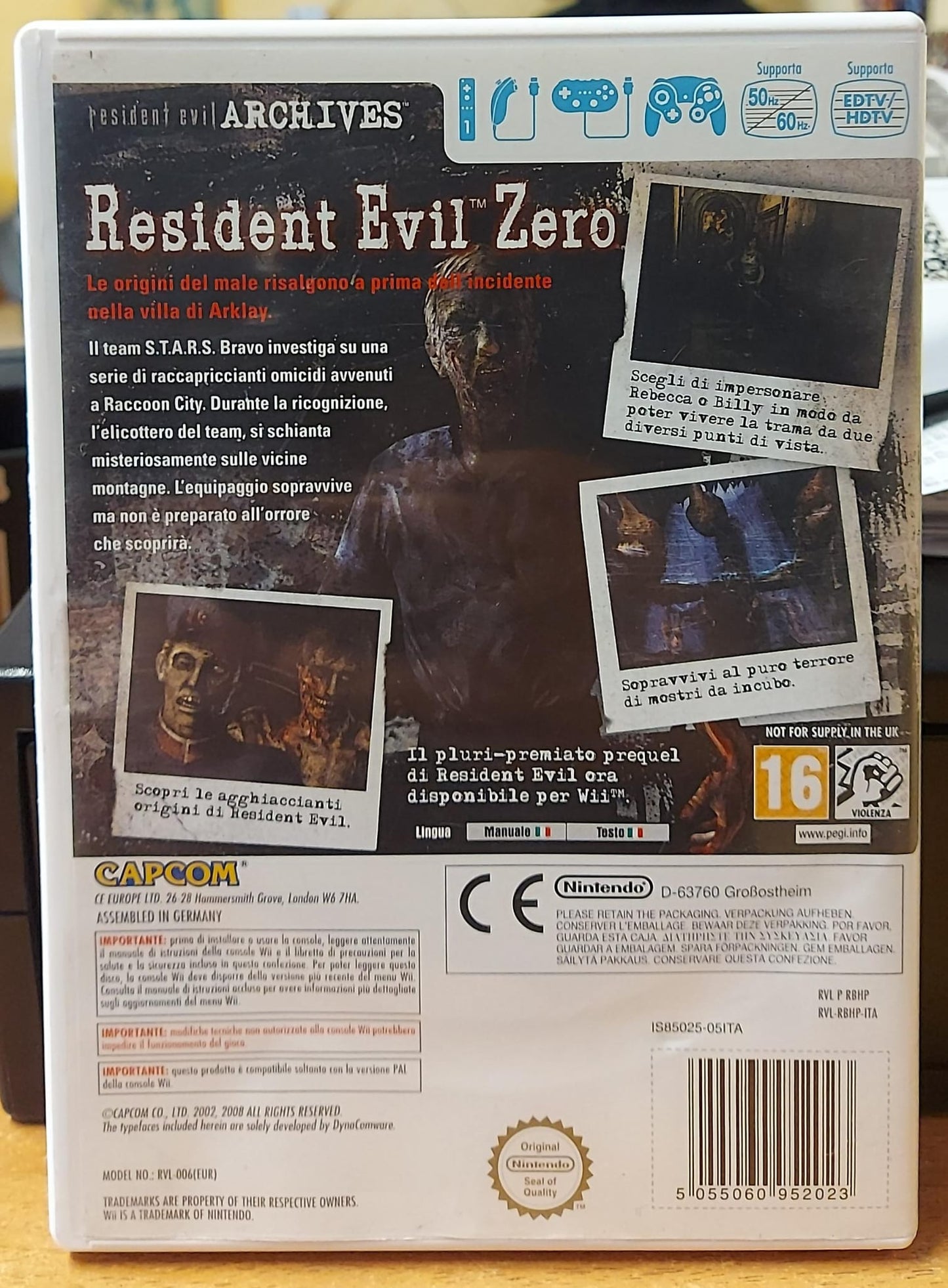 RESIDENT EVIL ZERO