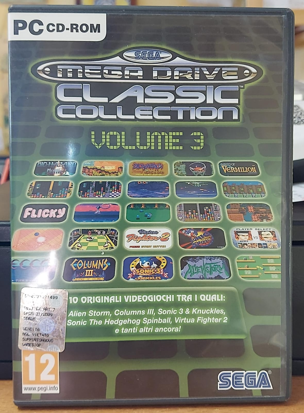 SEGA MEGA DRIVE CLASSIC COLLECTION VOLUME 3