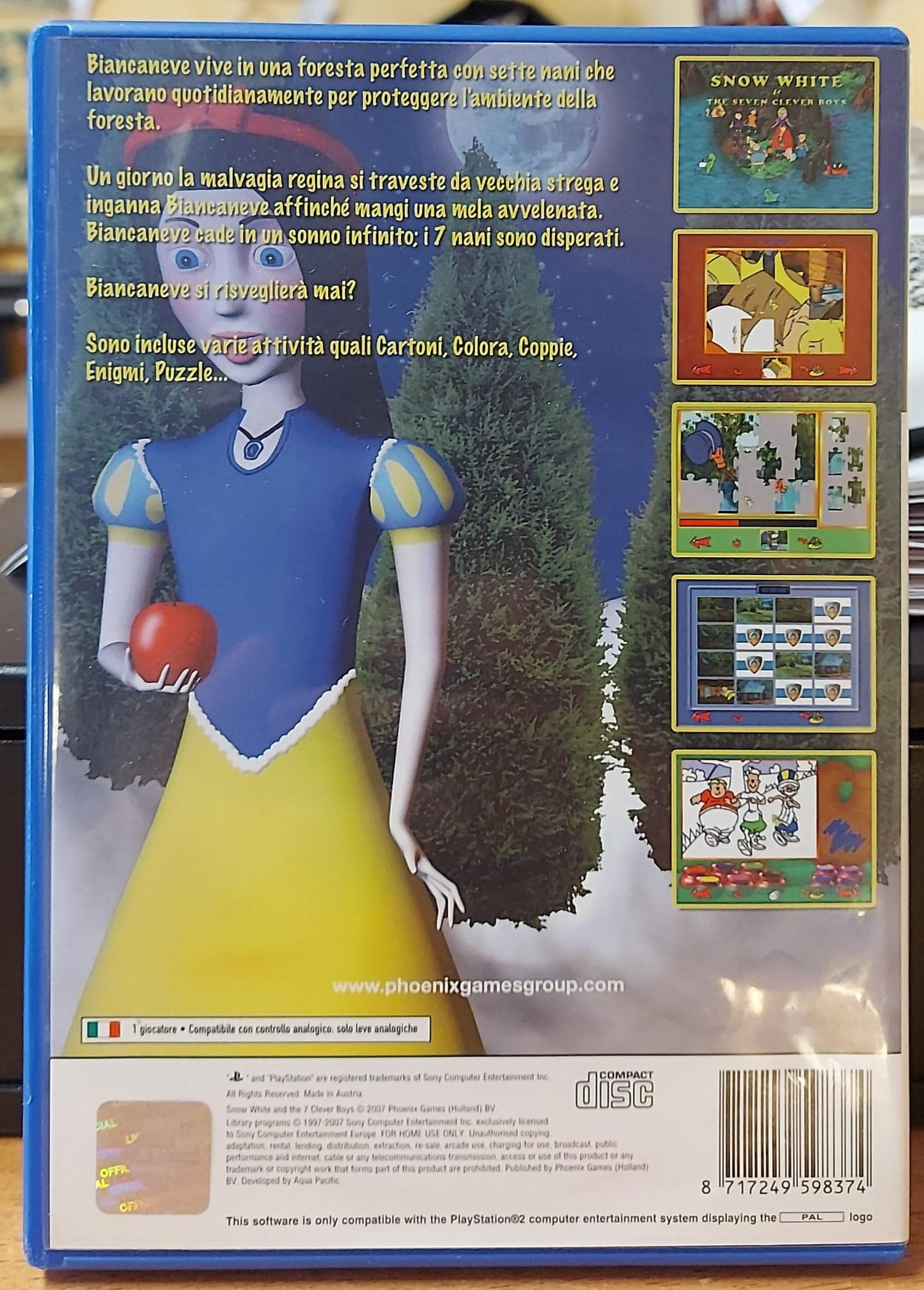 SNOW WHITE AND THE 7 CLEVER BOYS