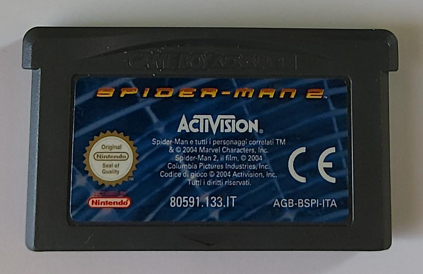SPIDER-MAN 2 - SOLO CARTUCCIA