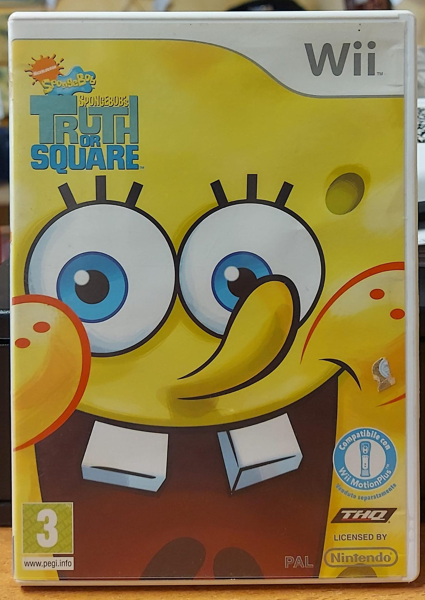 SPONGEBOB TRUTH OR SQUARE