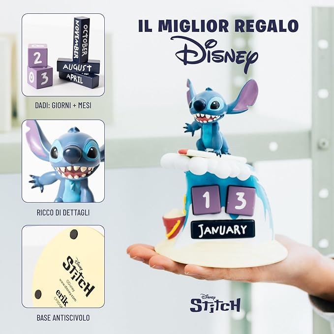 STITCH CALENDARIO PERPETUO 3D STITCH