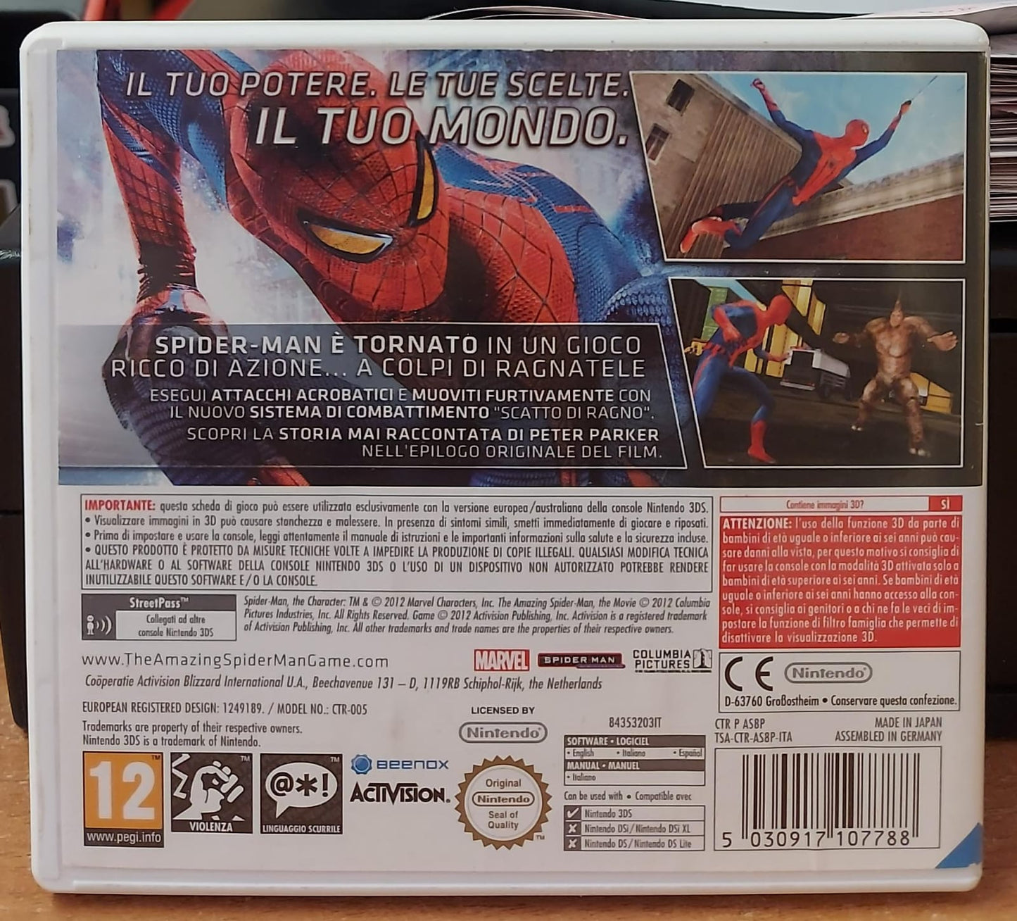 THE AMAZING SPIDER-MAN