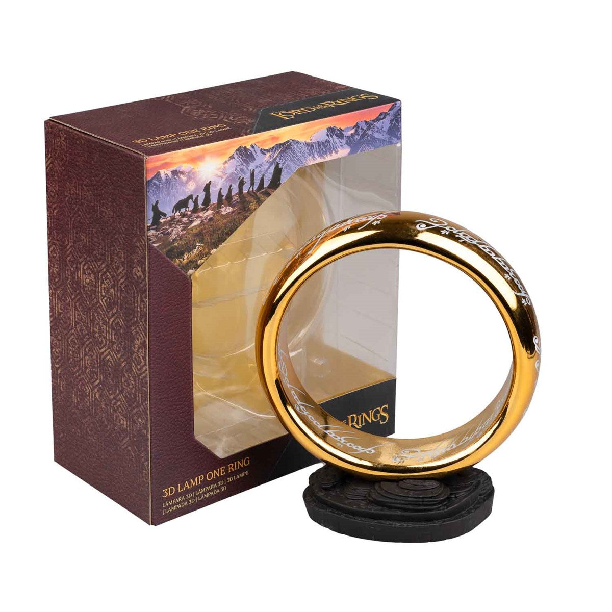 THE LORD OF THE RINGS LAMPADA IL SIGNORE DEGLI ANELLI ONE RING