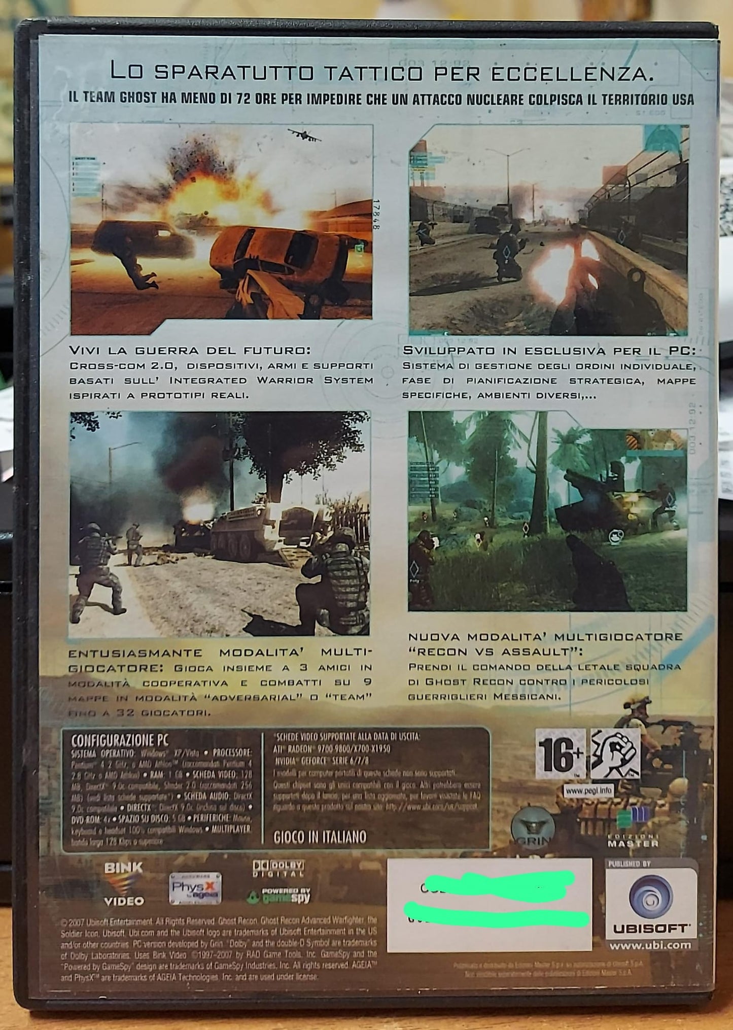 TOM CLANCY'S GHOST RECON ADVANCED WARFIGHTER 2