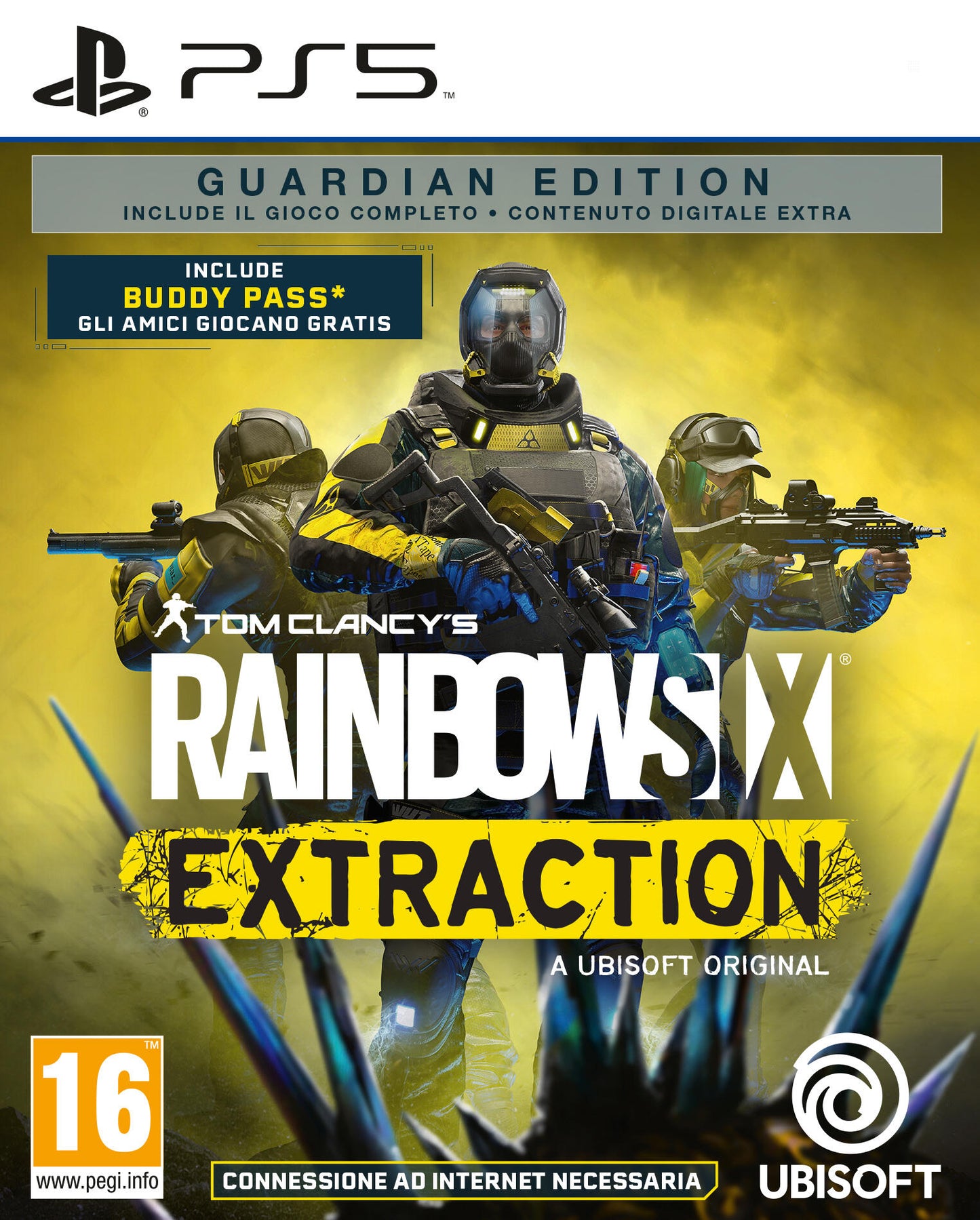 TOM CLANCY'S RAINBOW SIX EXTRACTION GUARDIAN EDITION - NUOVO MAI APERTO