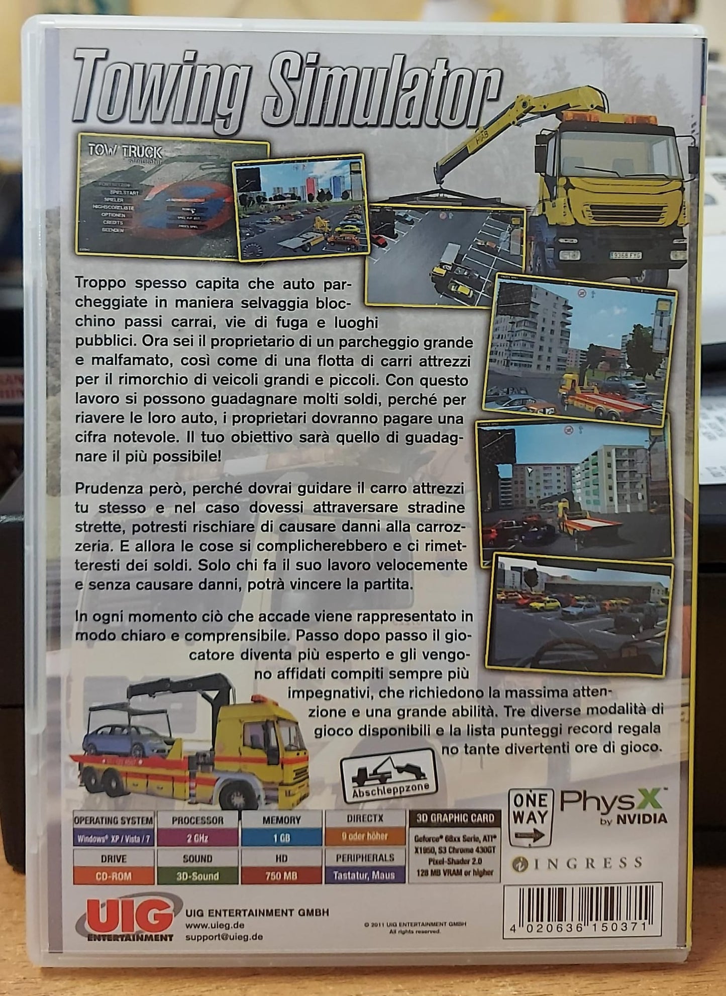 TOWING SIMULATOR