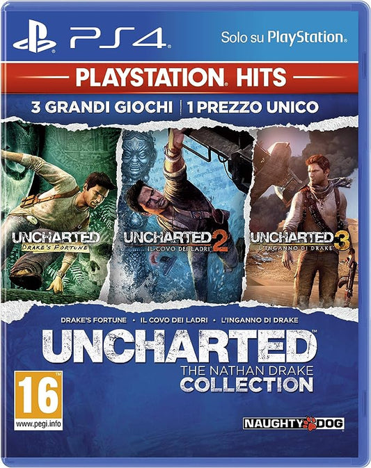 UNCHARTED - THE NATHAN DRAKE COLLECTION - NUOVO MAI APERTO