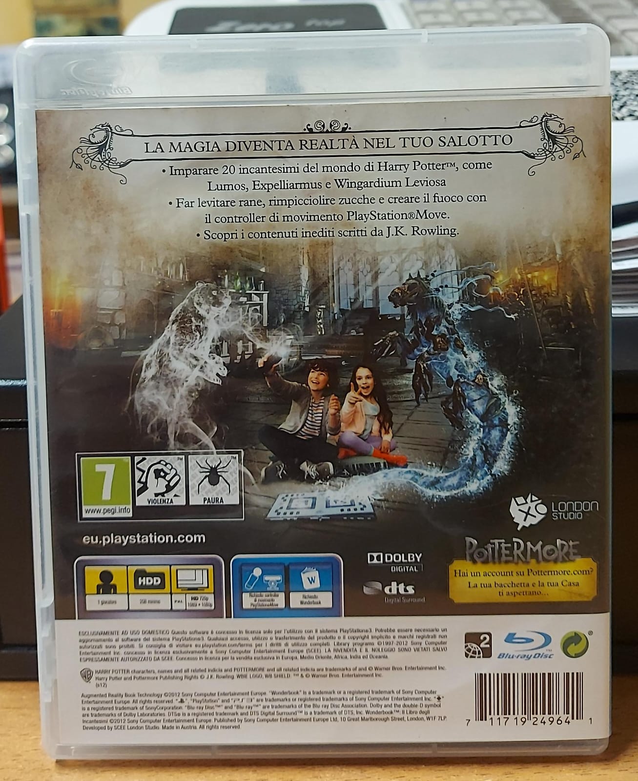 WONDERBOOK - IL LIBRO DEGLI INCANTESIMI - RICHIEDE PLAYSTATION MOVE