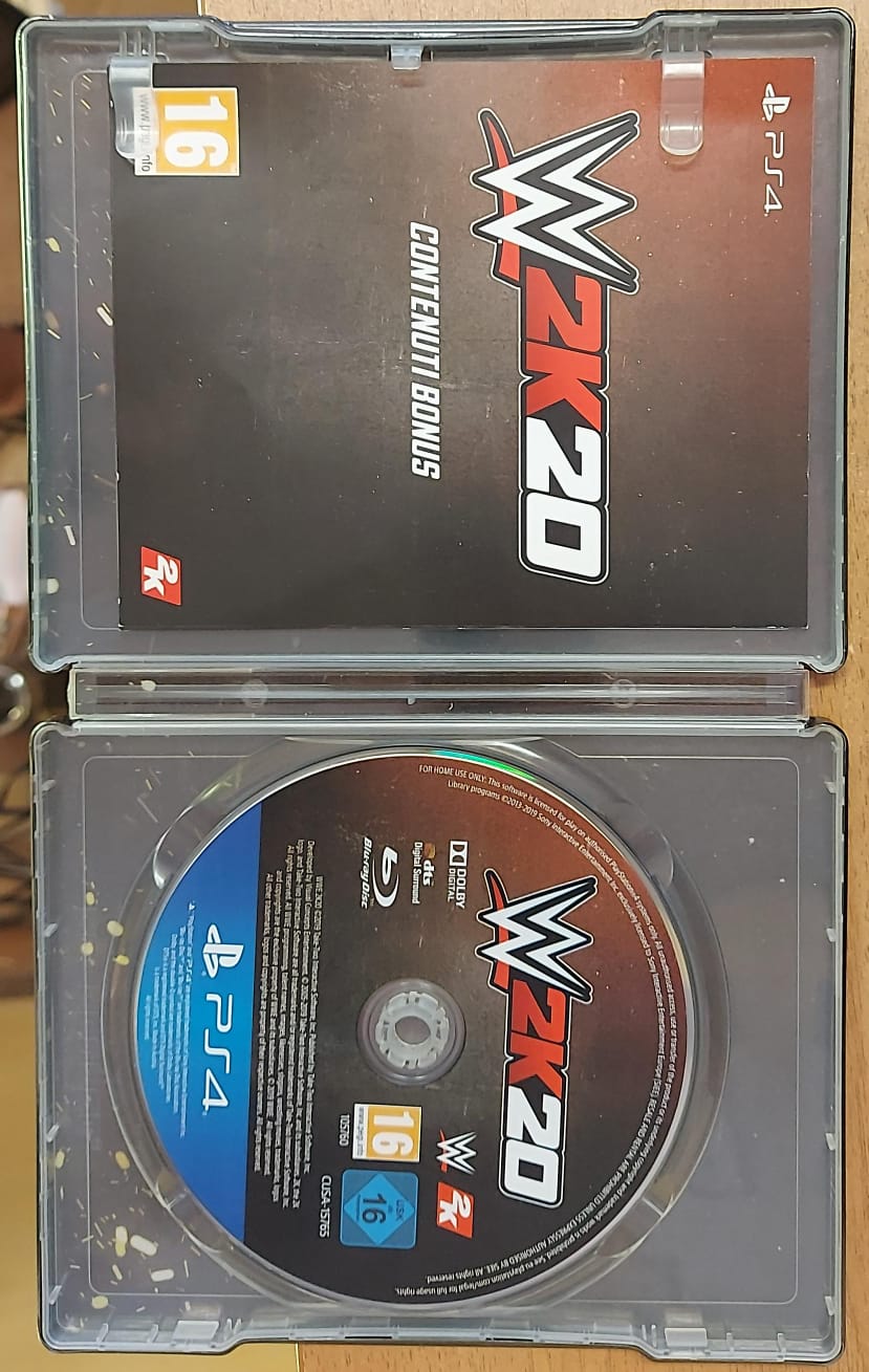 WWE 2K20 EDIZIONE STEELBOOK