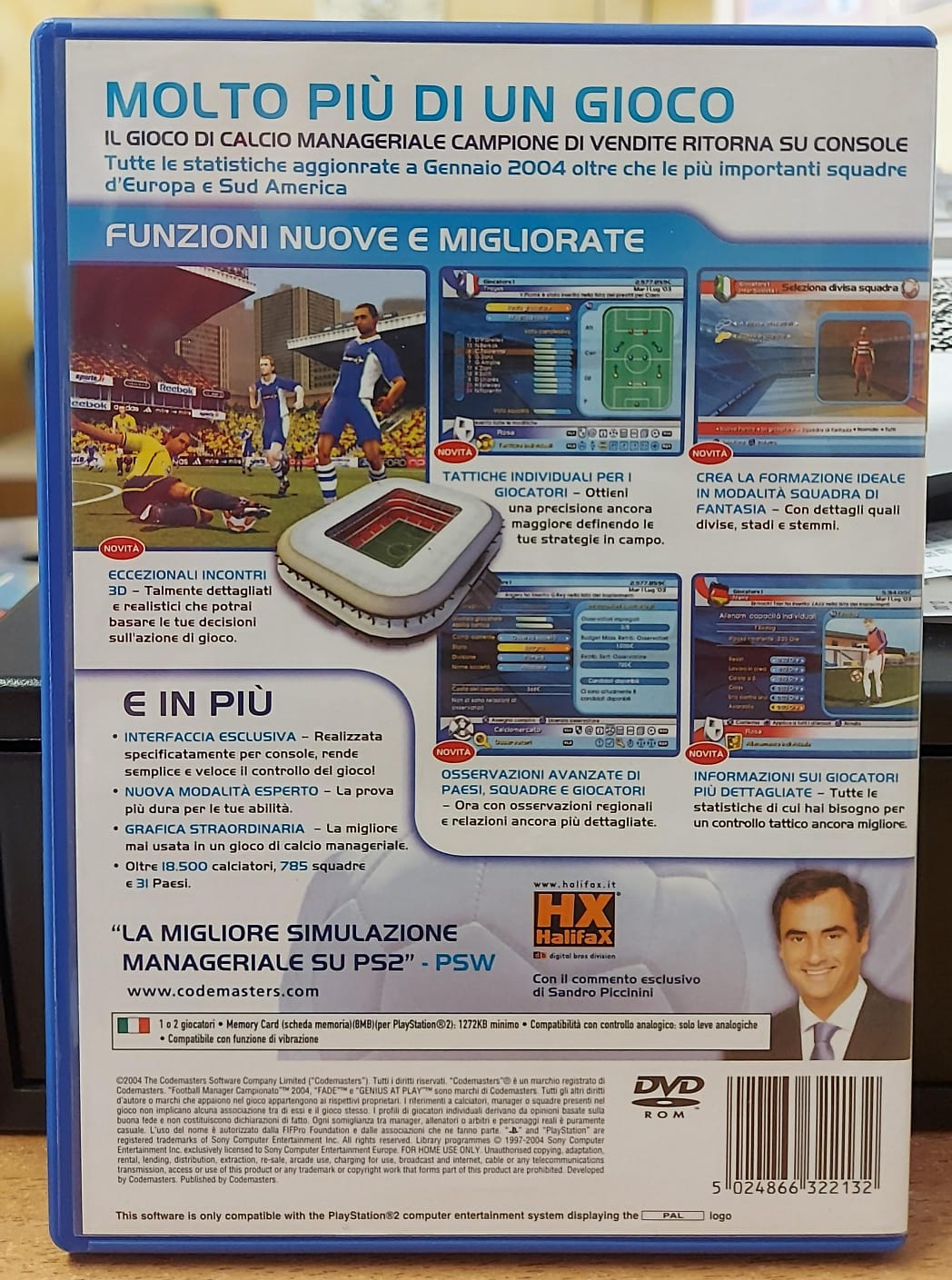SCUDETTO 2006 CHAMPIONSHIP Manager Football Ps2 Pal Ita Italiano Nuovo Sigillato EUR 12,98 - IT - Foto 5