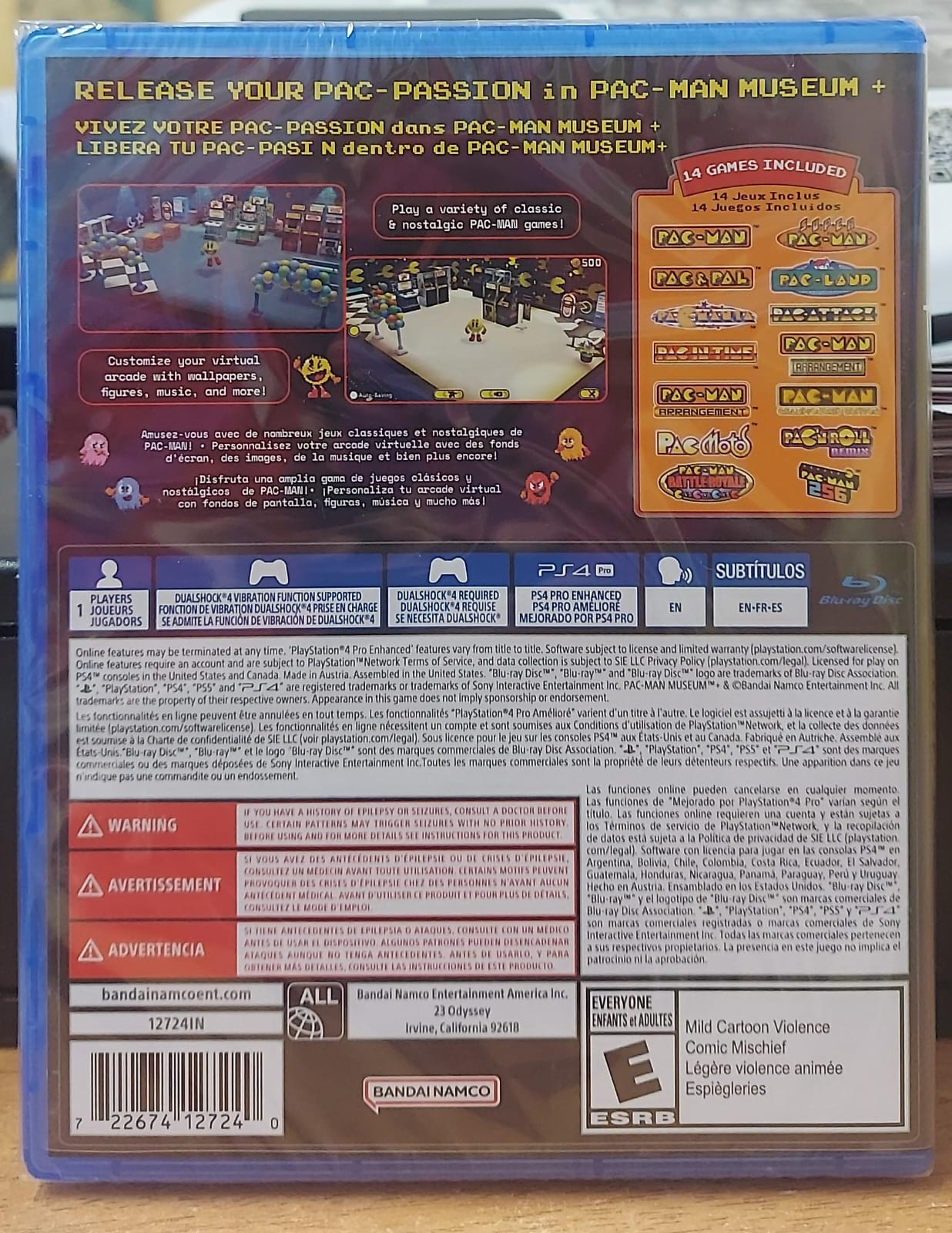 PAC-MAN MUSEUM - NUOVO MAI APERTO