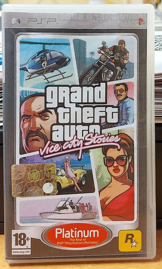 GTA VICE CITY STORIES - PLATINUM COPERTINA FOTOCOPIATA A COLORI