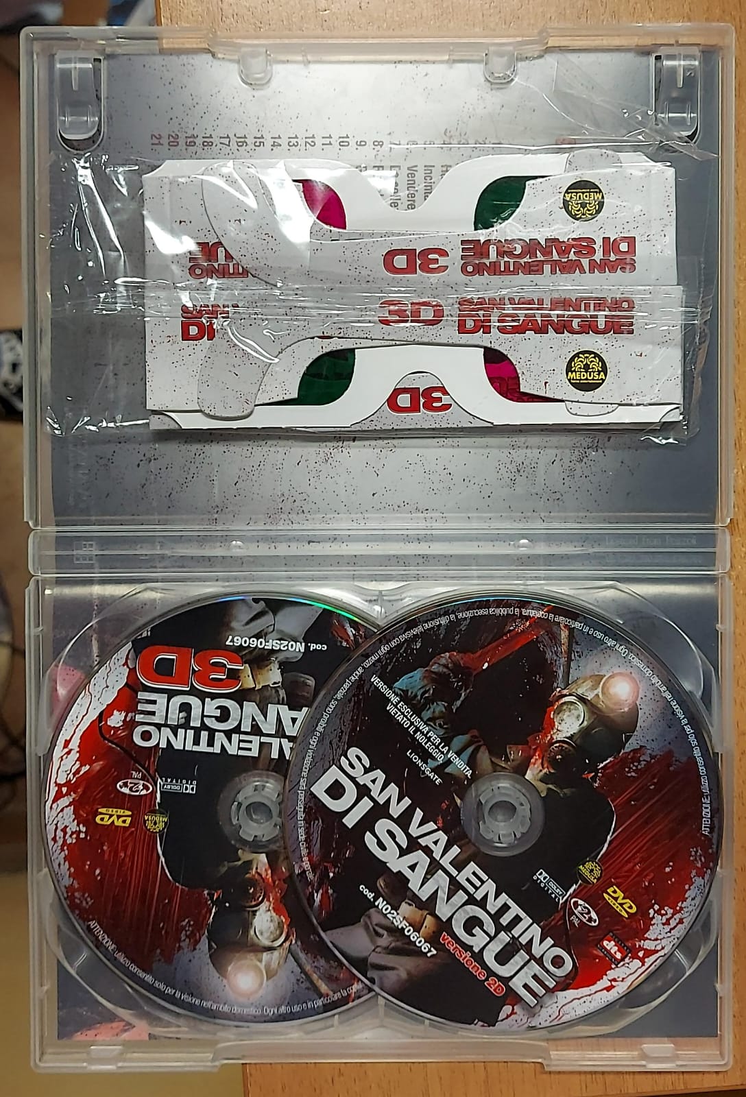 SAN VALENTINO DI SANGUE 3D - EDIZIONE SPECIALE 2 DVD