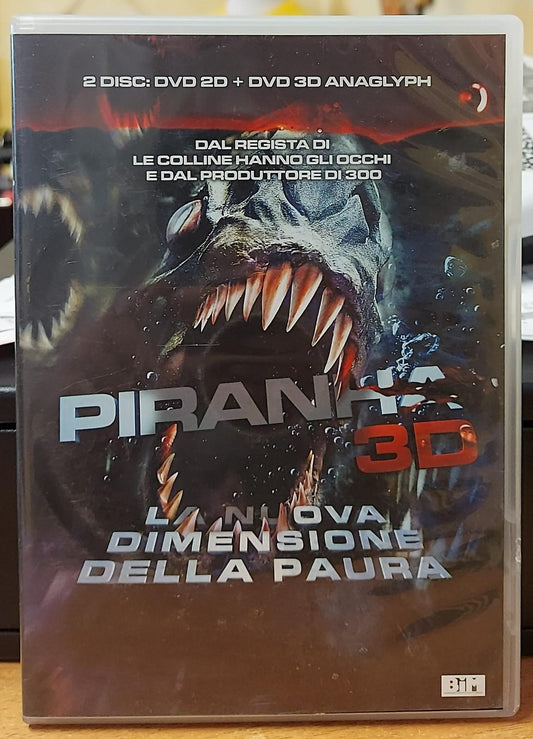 PIRANHA 3D 2 DISCHI CON OCCHIALINI
