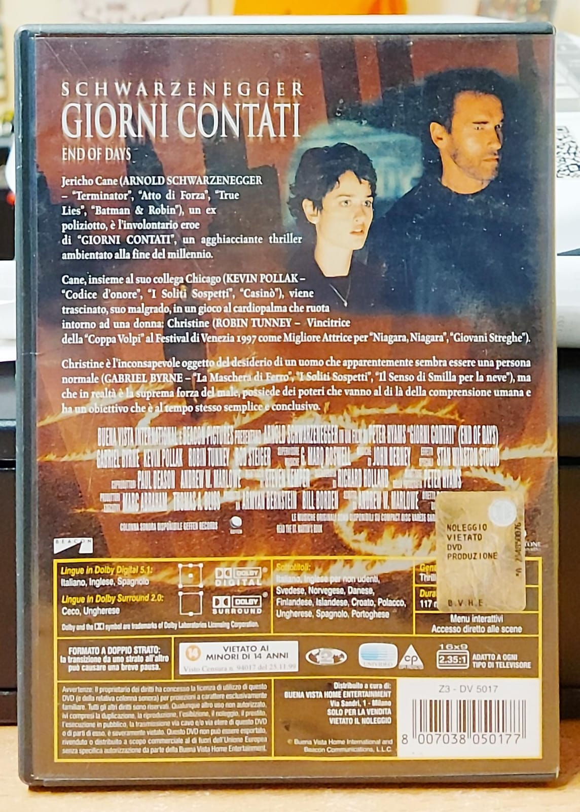 GIORNI CONTATI END OF DAYS