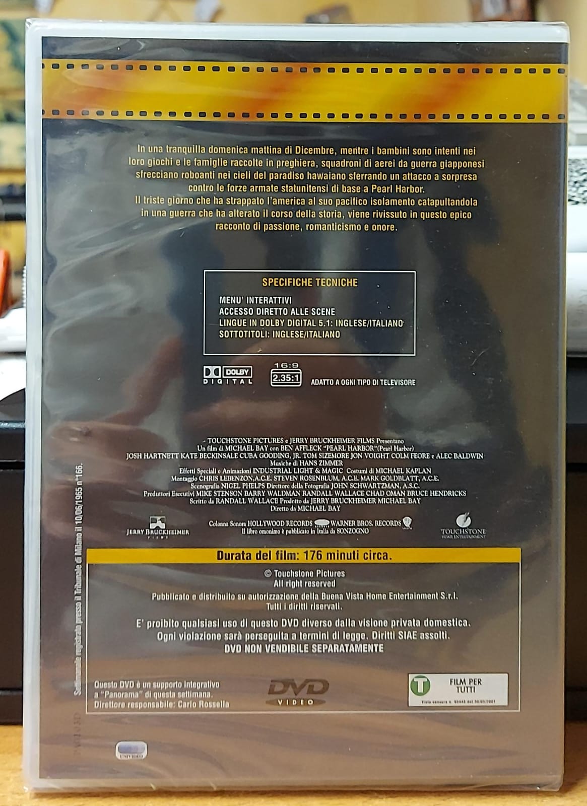 PEARL HARBOR - NUOVO MAI APERTO