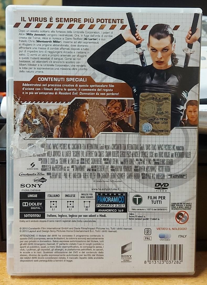RESIDENT EVIL AFTERLIFE