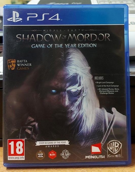 LA TERRA DI MEZZO - L'OMBRA DI MORDOR GAME OF THE YEAR