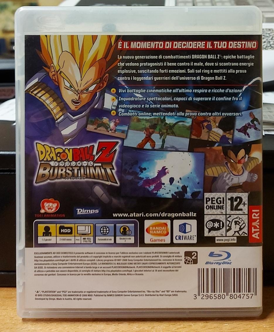 DRAGON BALL Z BURST LIMIT
