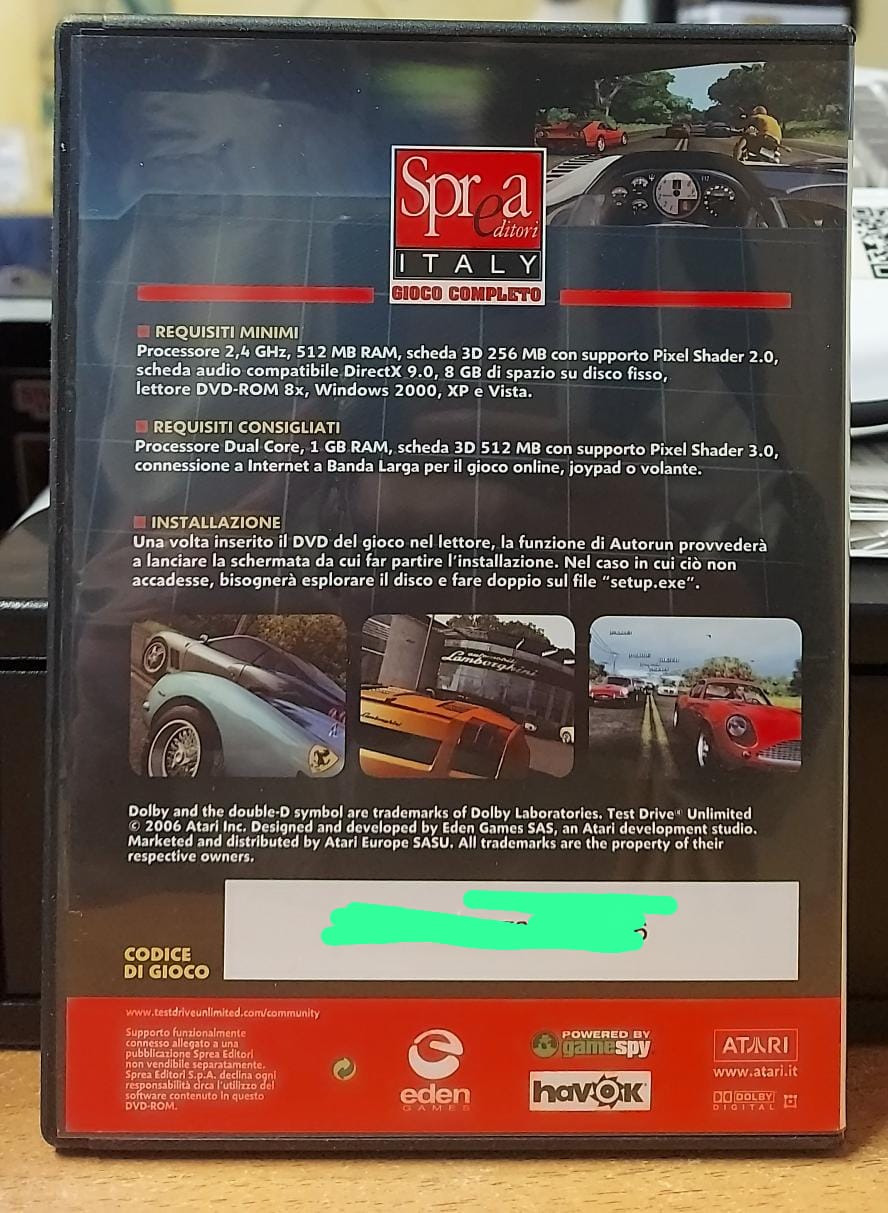 TEST DRIVE UNLIMITED