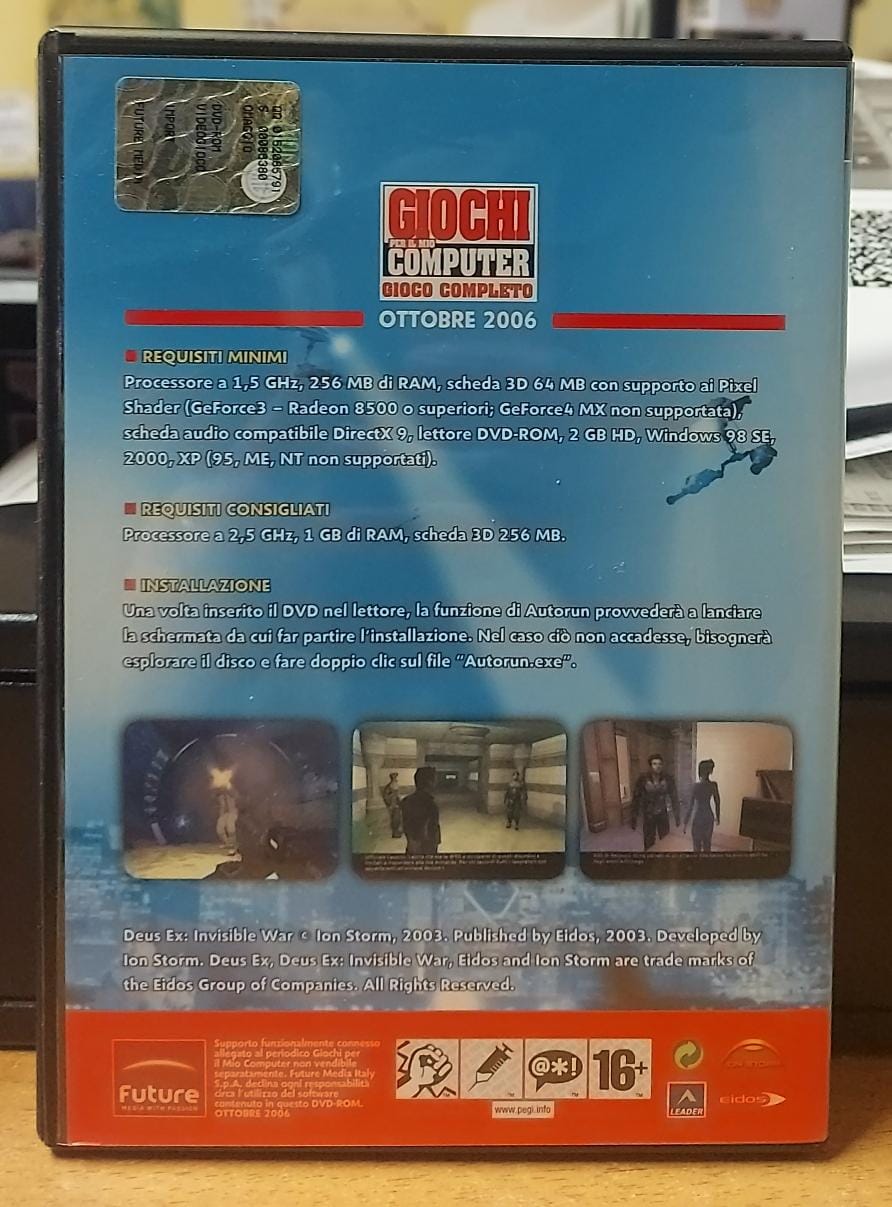 DEUS EX INVISIBLE WAR