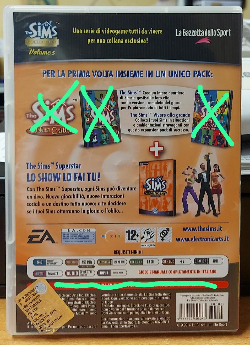 THE SIMS SUPERSTAR - SOLO ESPANSIONE