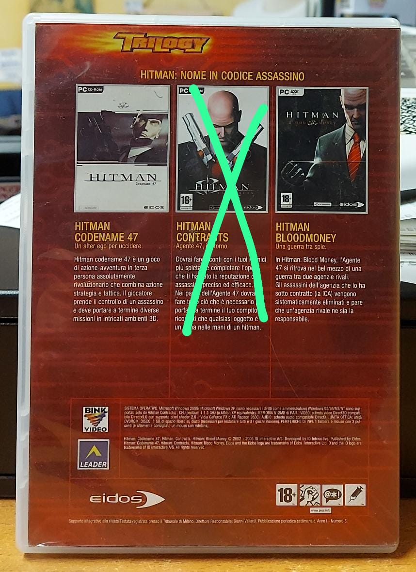 HITMAN BLOOD MONEY + HITMAN CODENAME 47