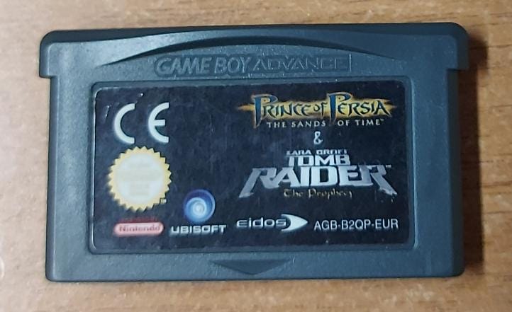 PRINCE OF PERSIA + TOMB RAIDER - SOLO CARTUCCIA