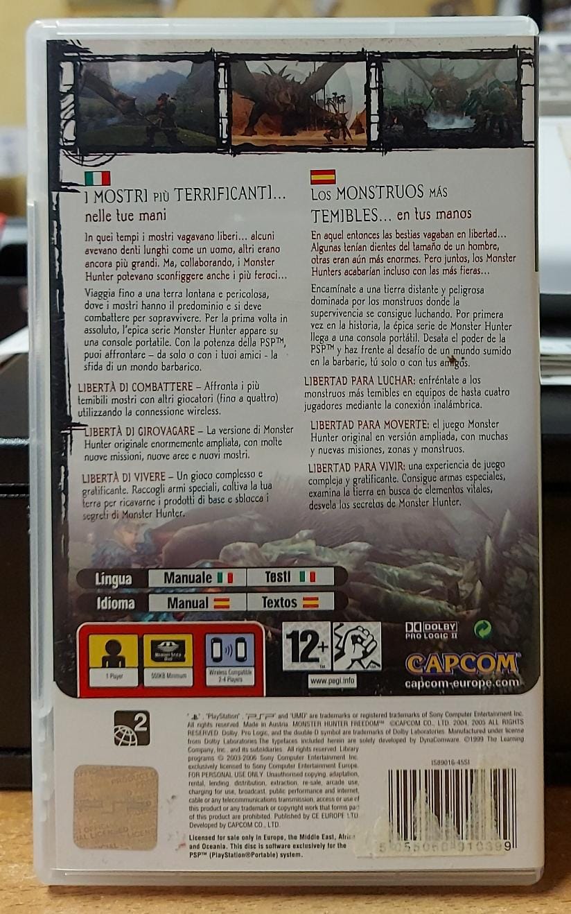 MONSTER HUNTER FREEDOM