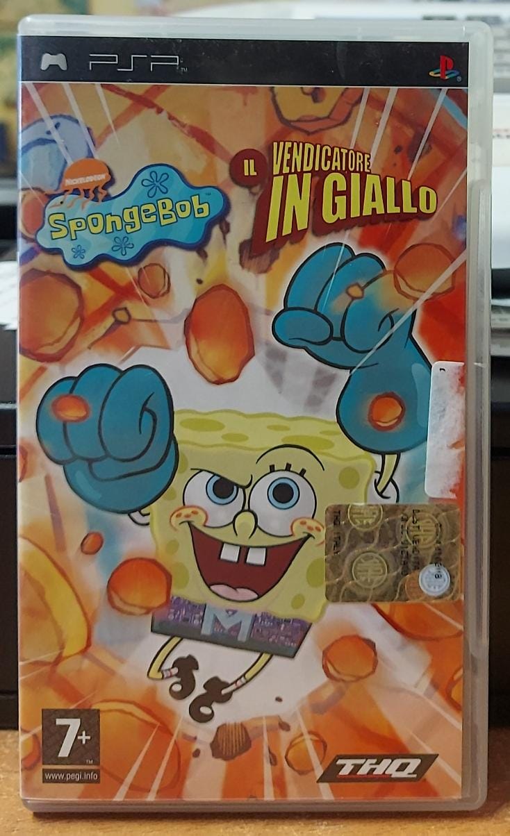 SPONGEBOB IL VENDICATORE IN GIALLO