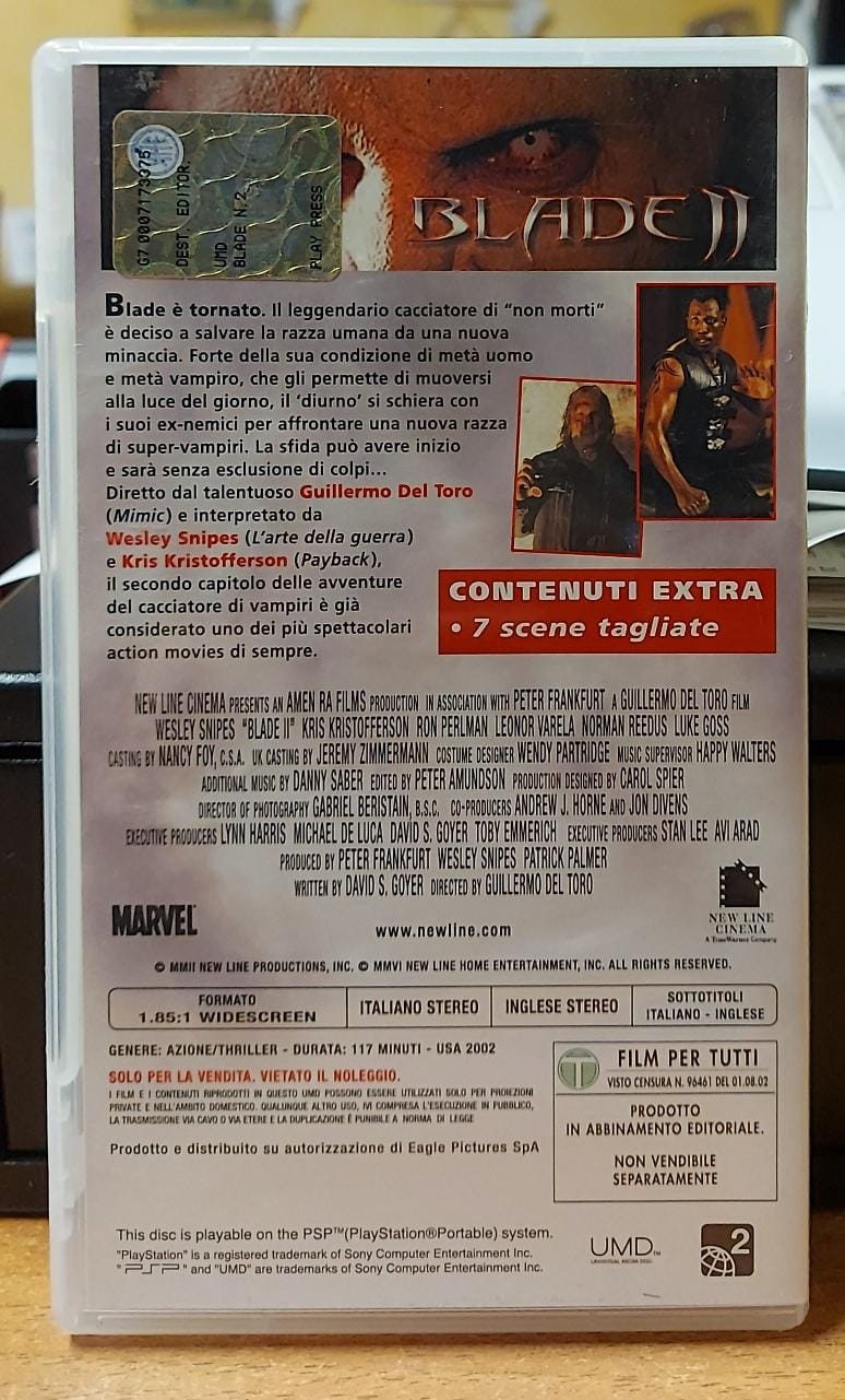 BLADE 2 - UMD FILM