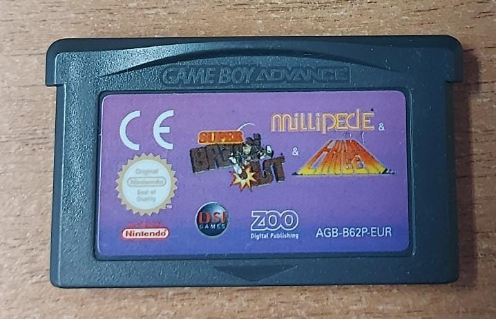MILLIPEDE + SUPER BREAK OUT + LUNAR LANDER - SOLO CARTUCCIA