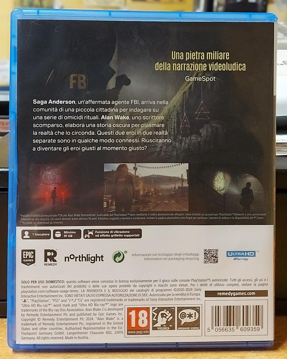 ALAN WAKE 2 (SENZA DLC)