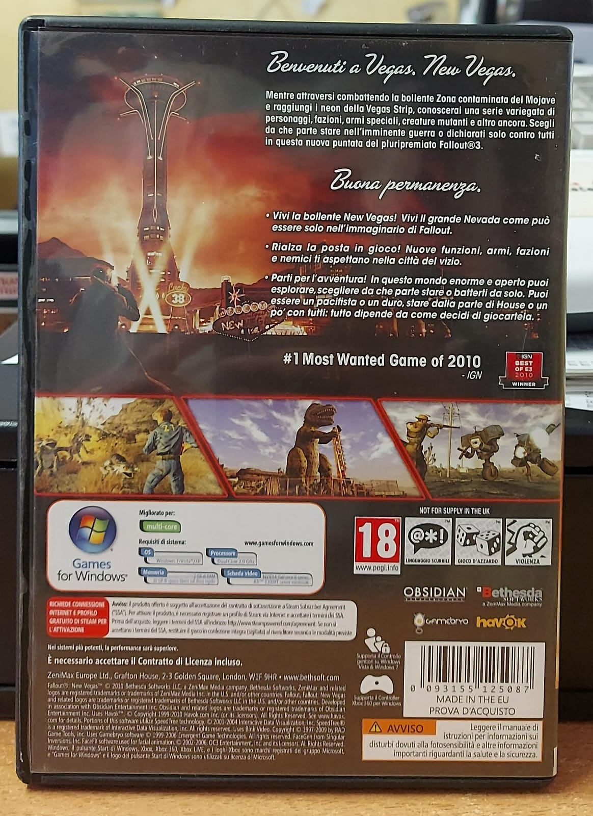 FALLOUT NEW VEGAS