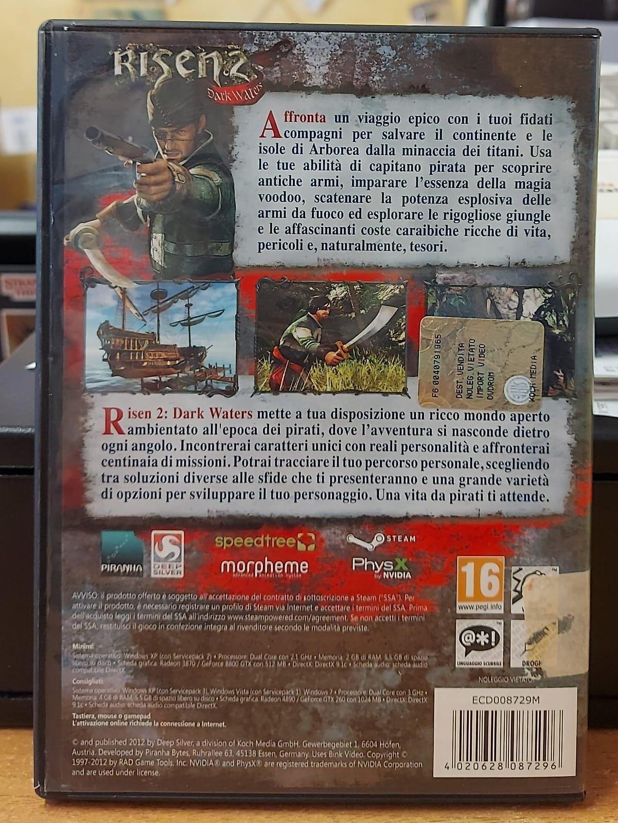 RISEN 2 DARK WATERS