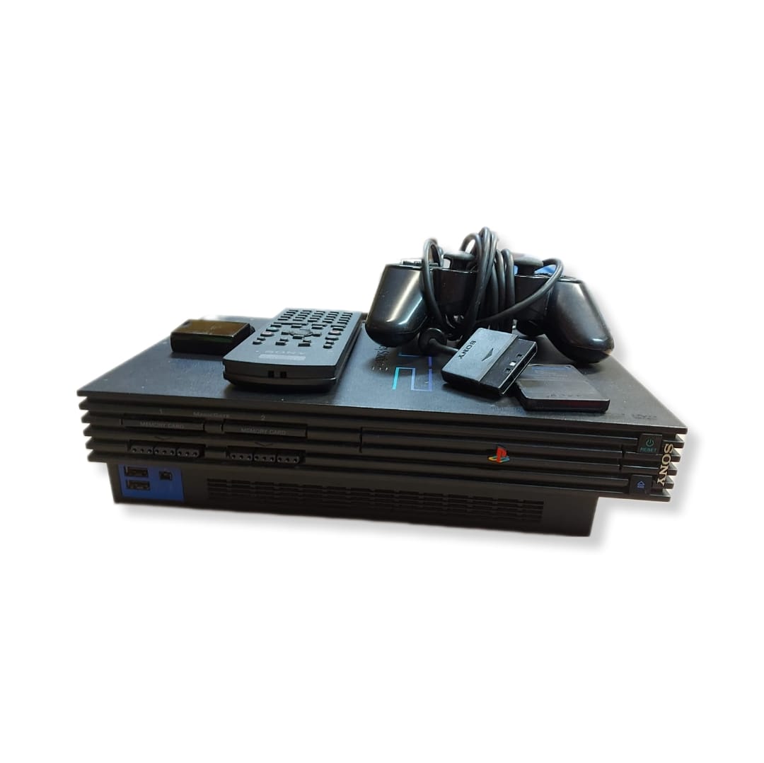 PLAYSTATION 2 FAT + 1 JOYPAD SONY + 1 MEMORY CARD 8MB + TELECOMANDO