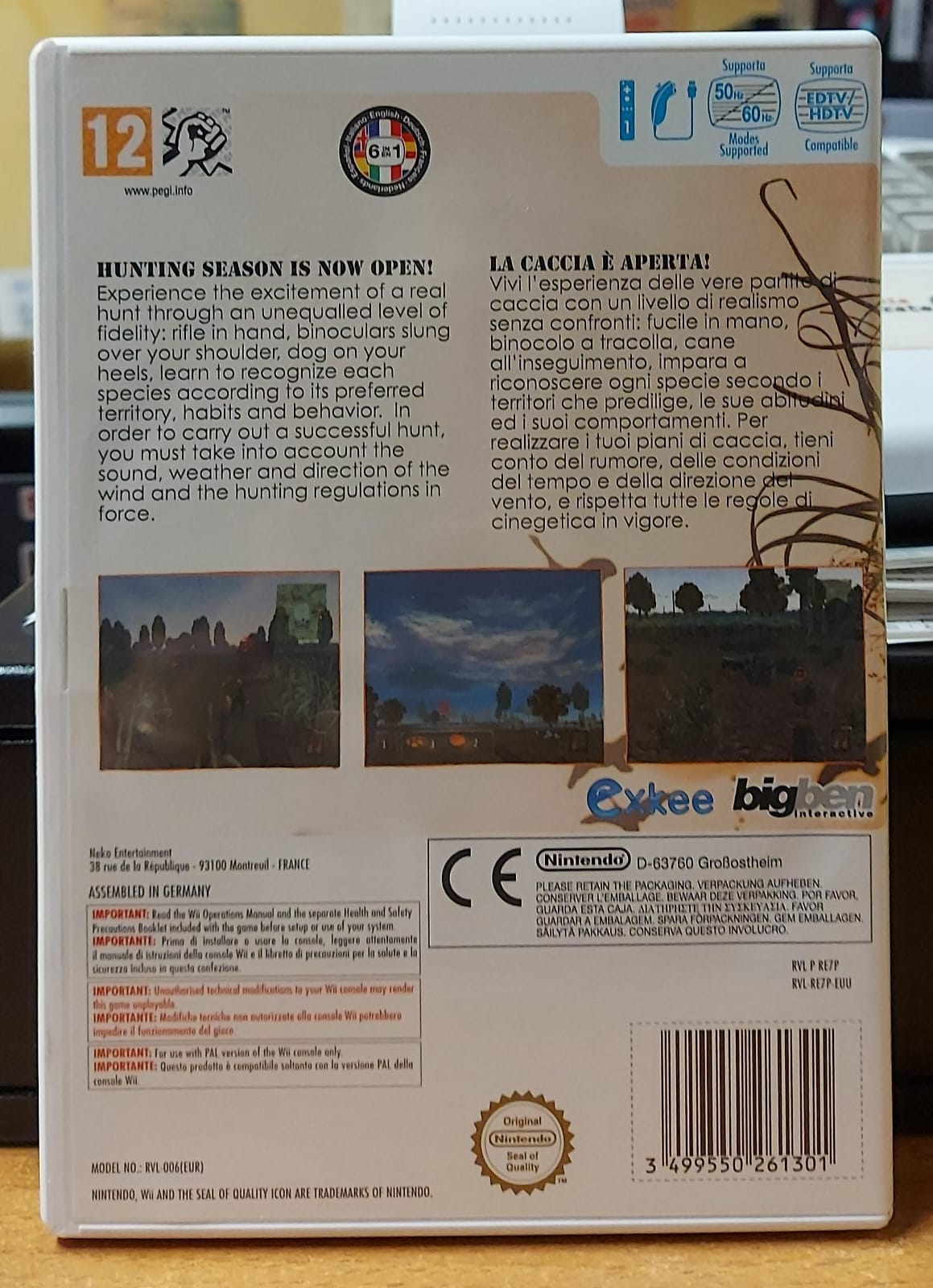 HUNTING CHALLENGE + FUCILE