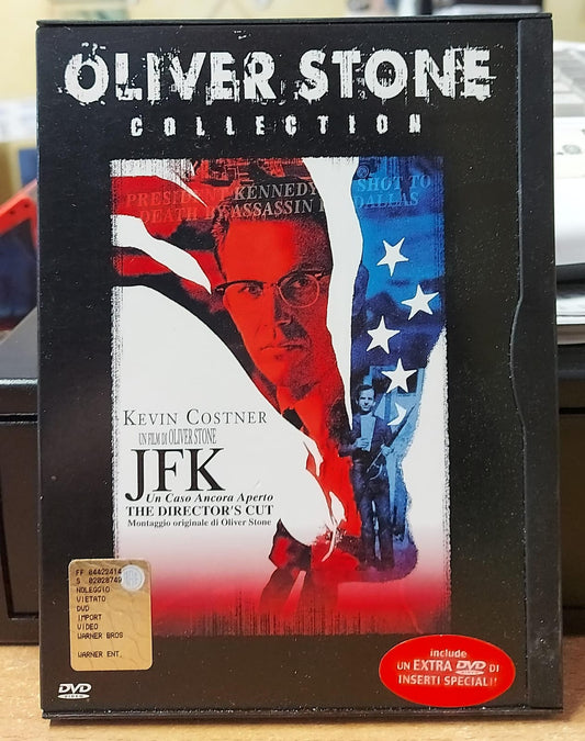 JFK UN CASO ANCORA APERTO THE DIRECTOR'S CUT DOPPIO DISCO - EDIZIONE SNAPPER
