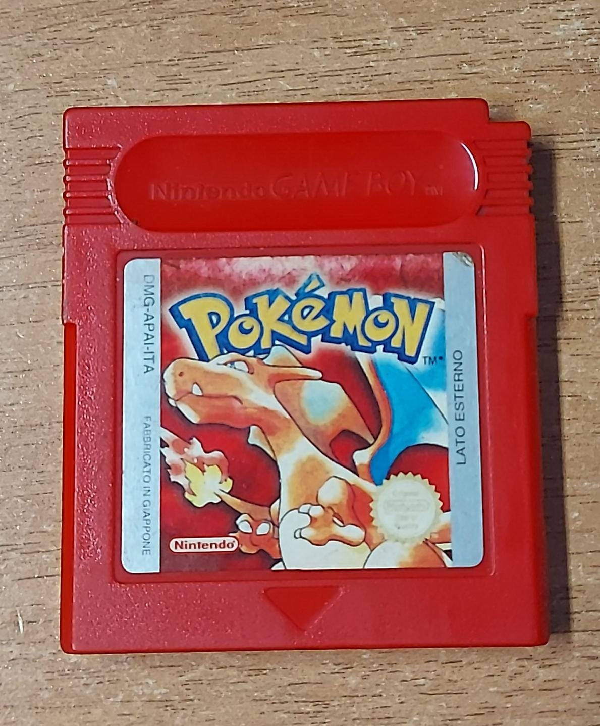 POKEMON ROSSO - SOLO CARTUCCIA