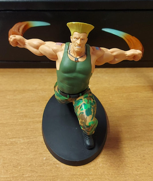 GUILE STREET FIGHTER ACTION FIGURE CAPCOM 10CM