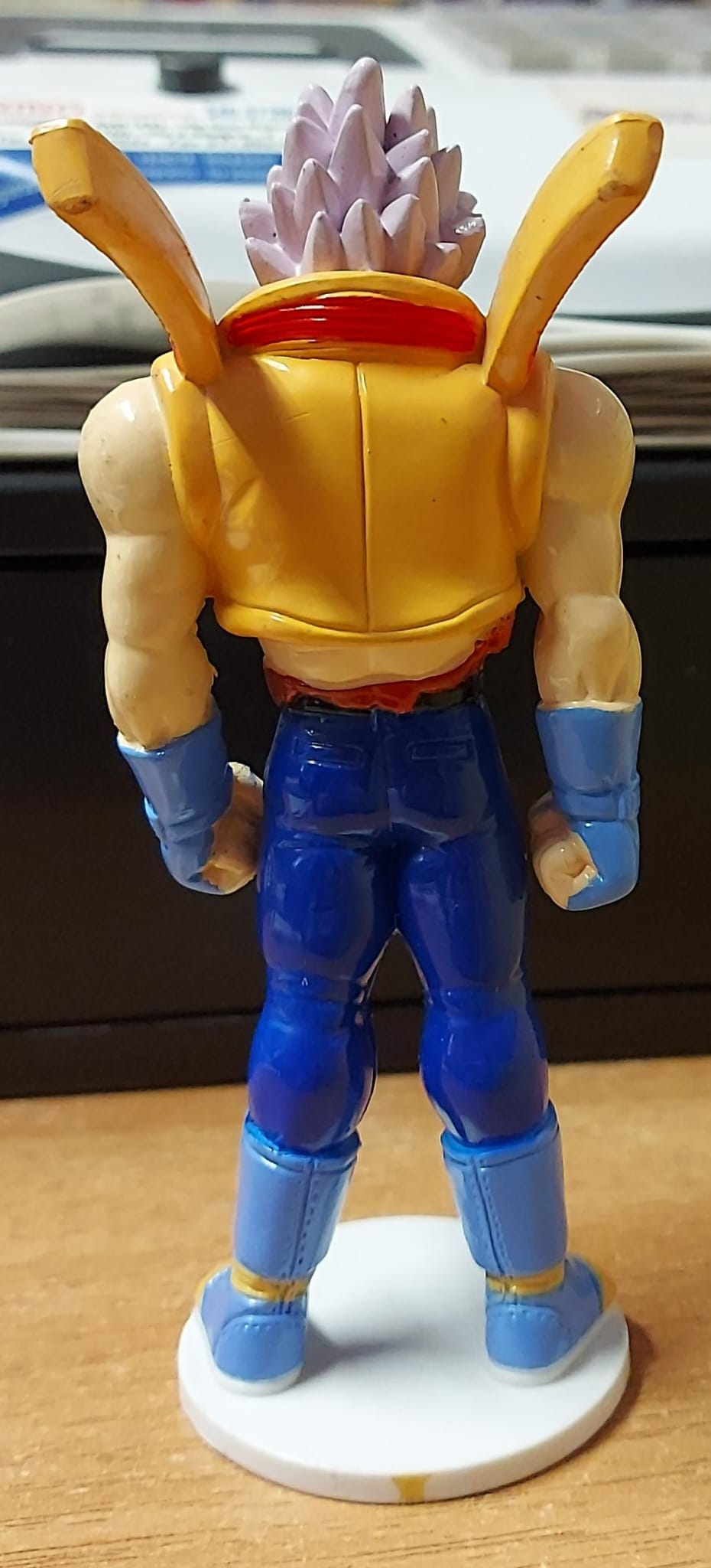 DRAGON BALL GT BABY VEGETA BATTLE DAMAGED! ACTION FIGURE 14CM