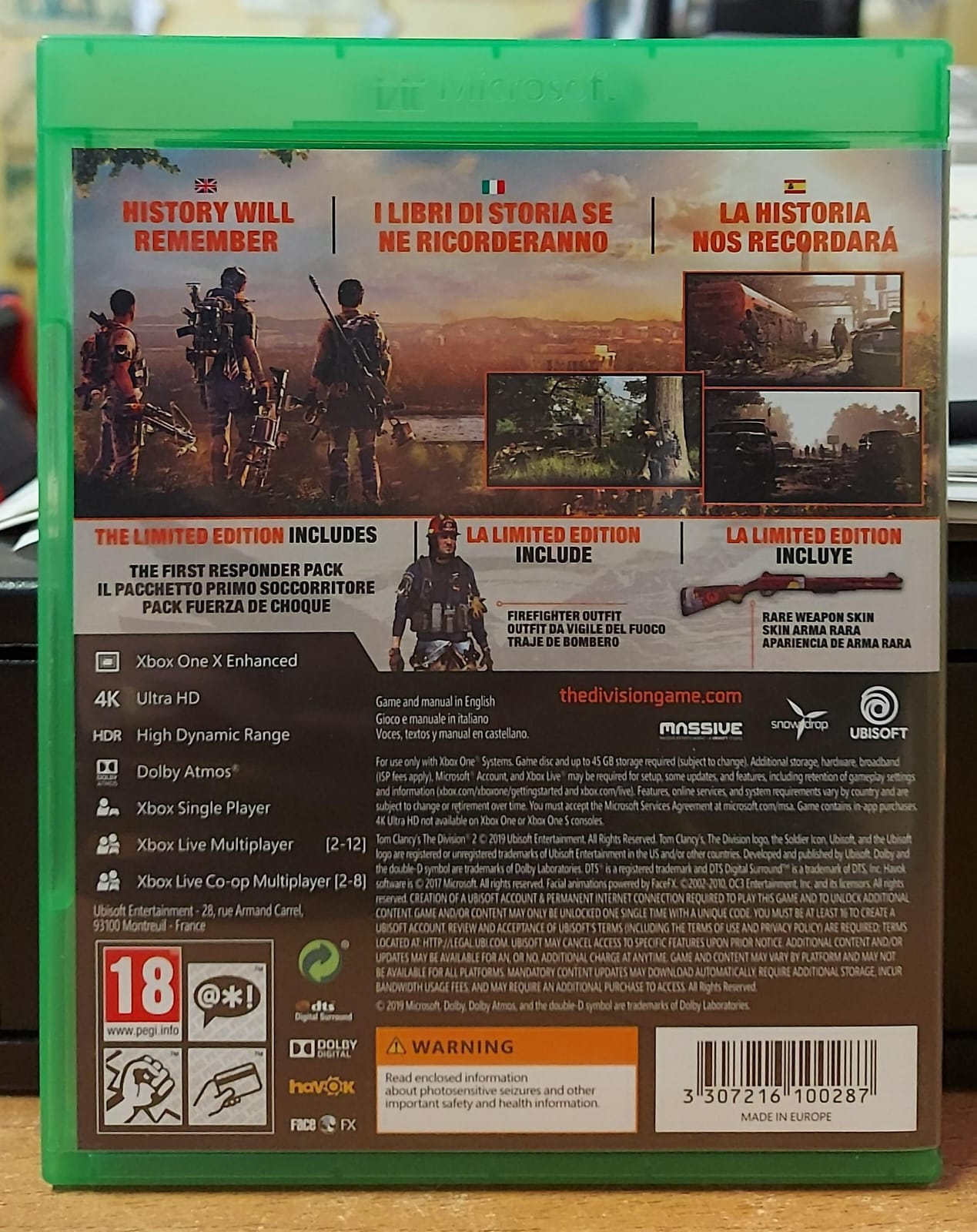 TOM CLANCY'S THE DIVISION 2