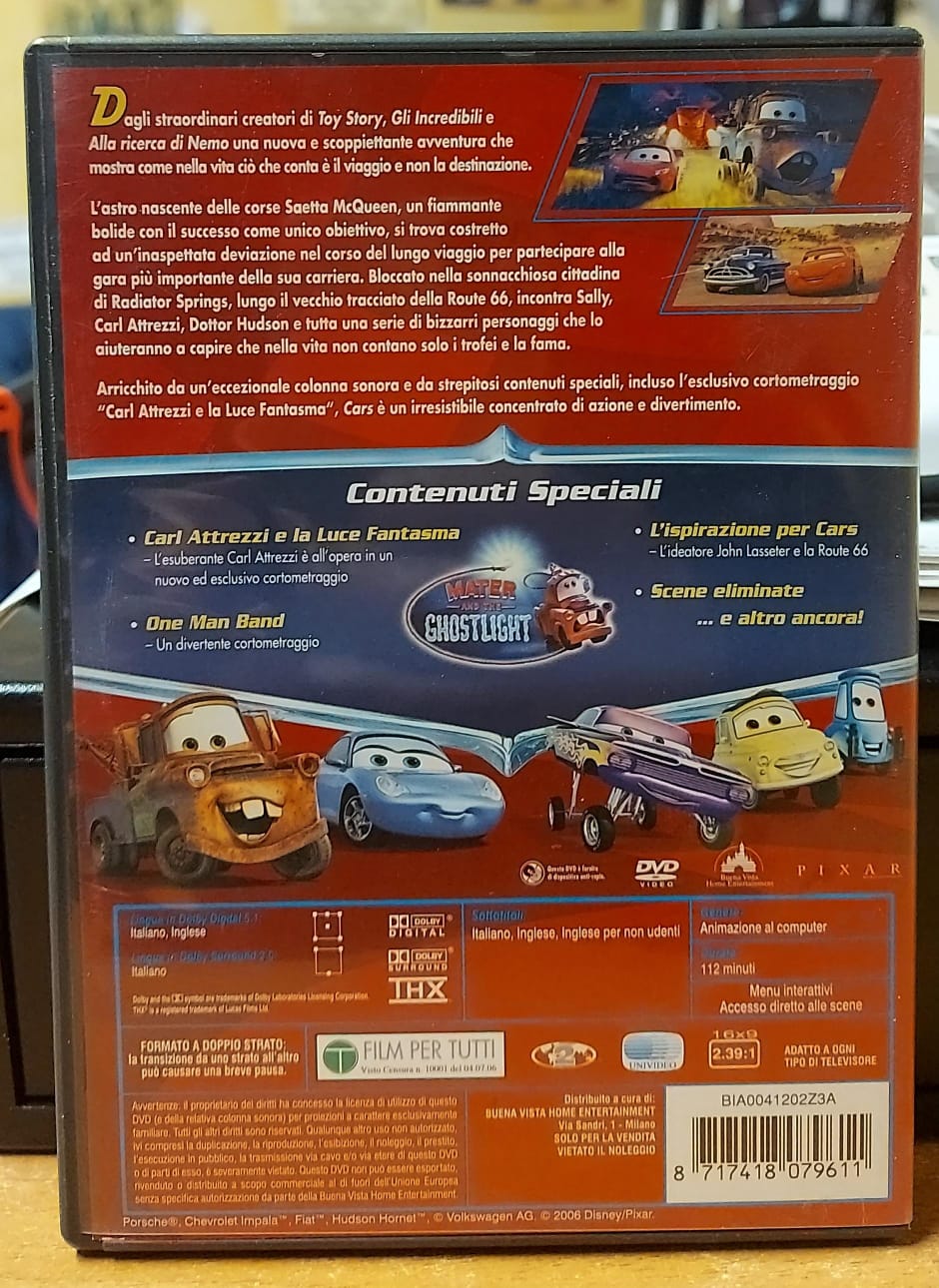CARS MOTORI RUGGENTI