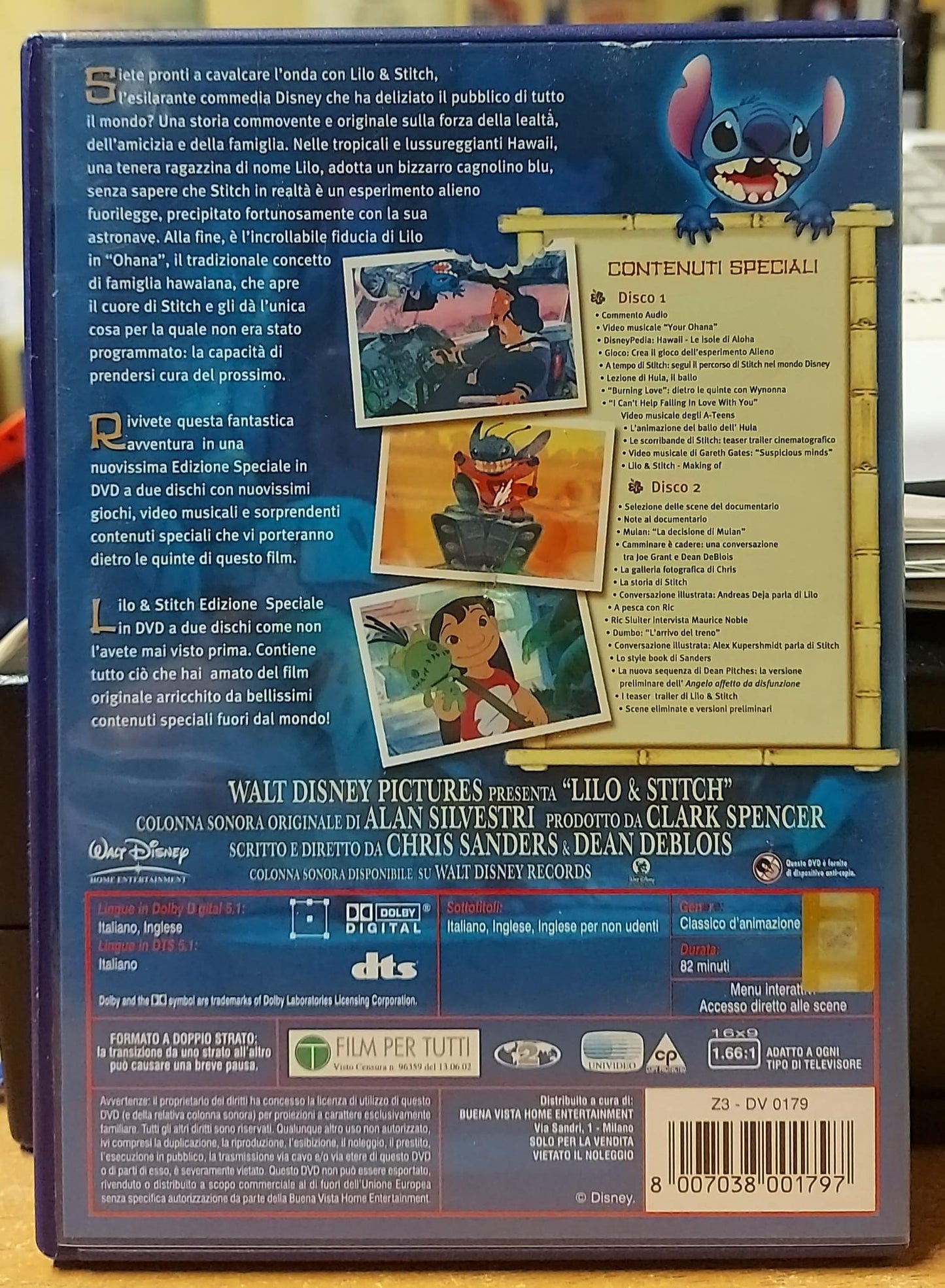 LILO & STITCH - EDIZIONE SPECIALE 2 DISCHI
