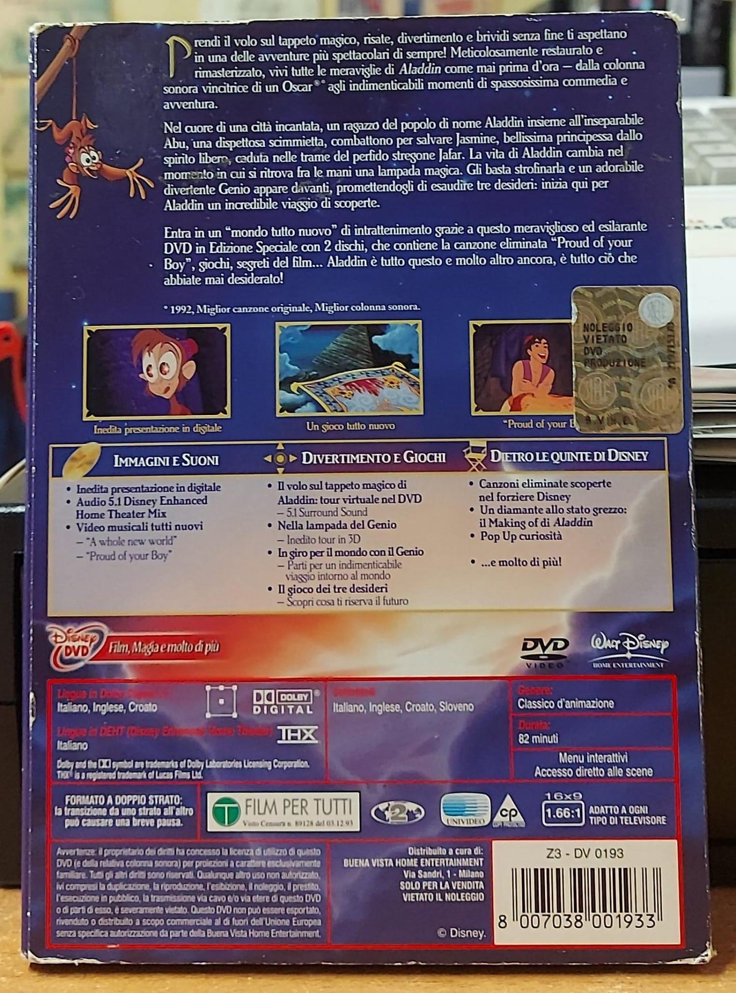 ALADDIN - EDIZIONE SPECIALE 2 DISCHI