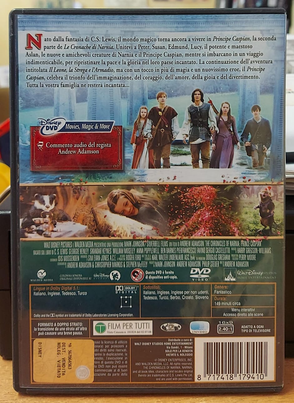 LE CRONACHE DI NARNIA IL PRINCIPE CASPIAN