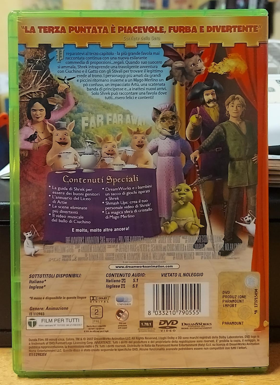 SHREK TERZO