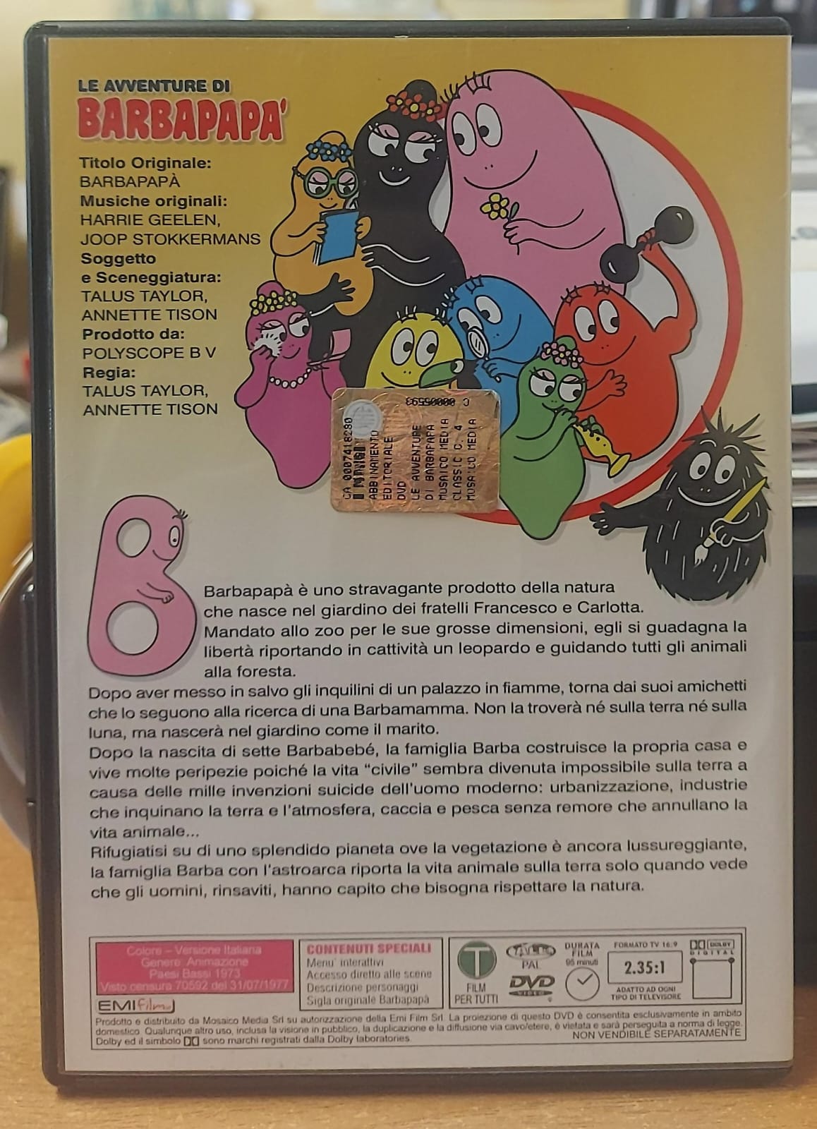 LE AVVENTURE DI BARBAPAPA' - IL FILM