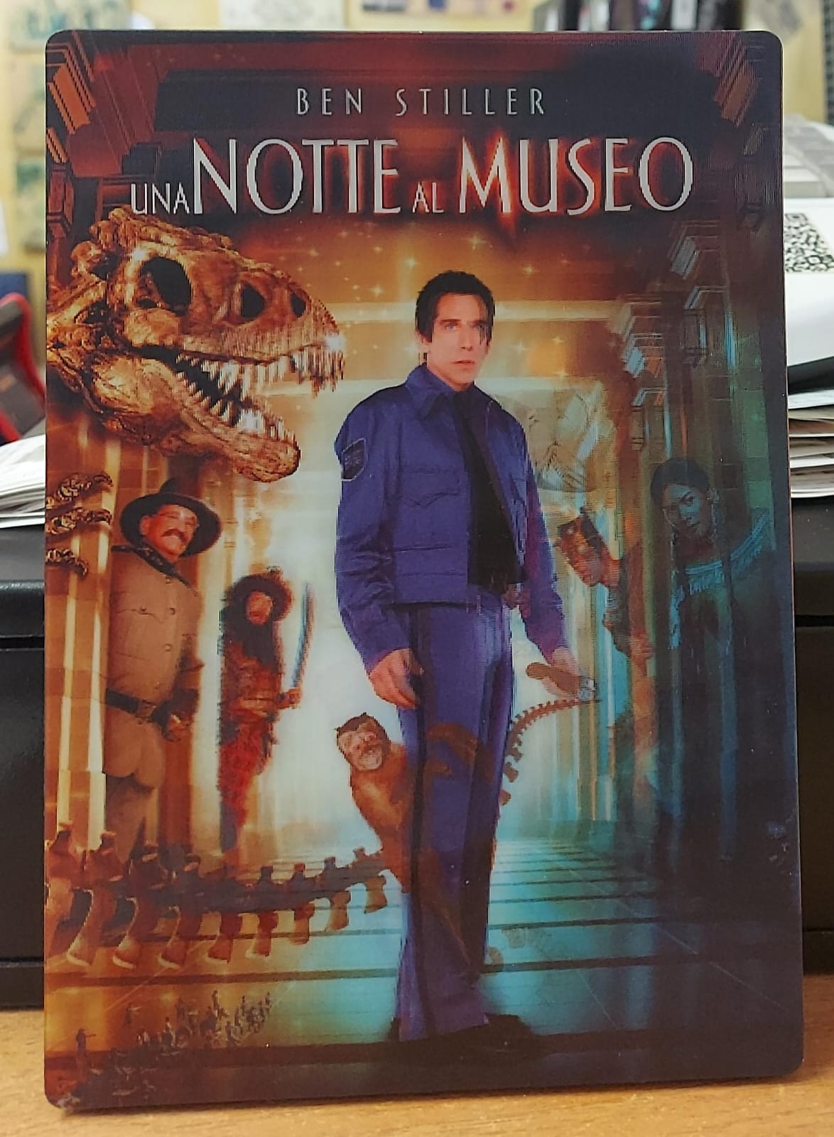 UNA NOTTE AL MUSEO - COPERTINA LENTICOLARE